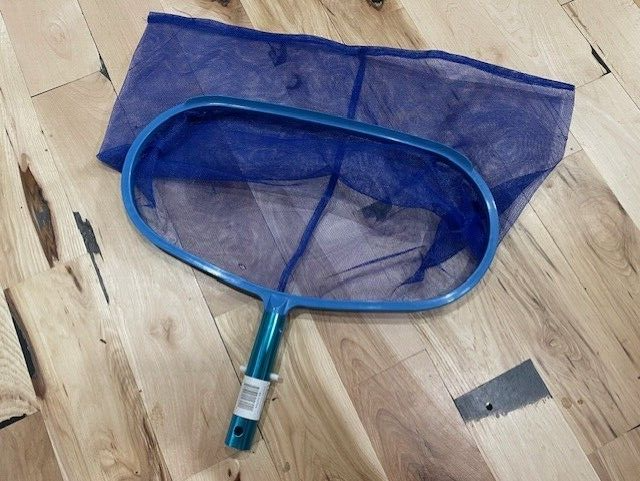 2 New! Pool Skimmer Leaf Rake Net Catcher Cleaning Swimming Pool Deep Mesh Nets