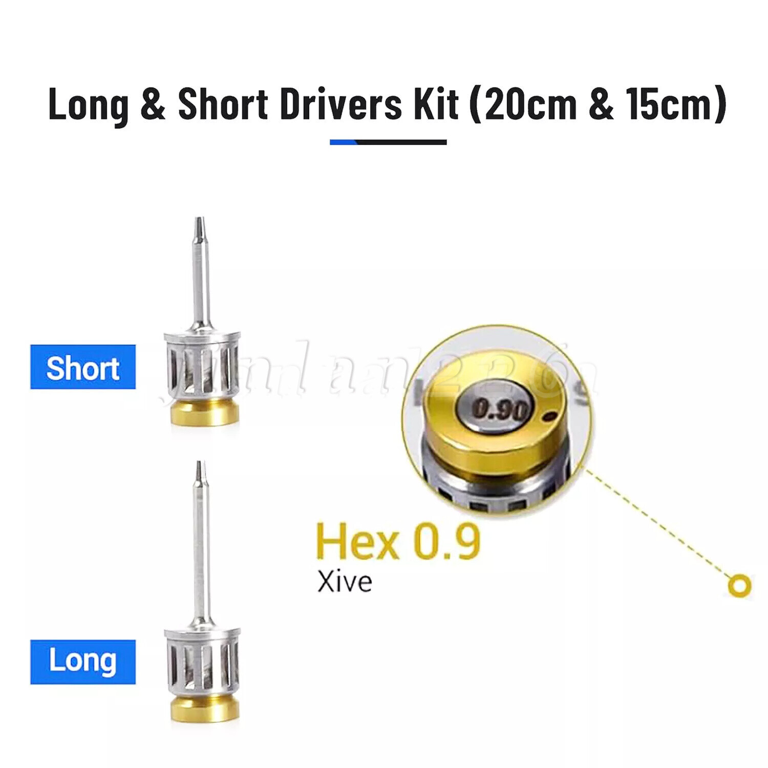 Universal Implant Prosthetic Kit Screwdriver Hex Driver Torque Wrench