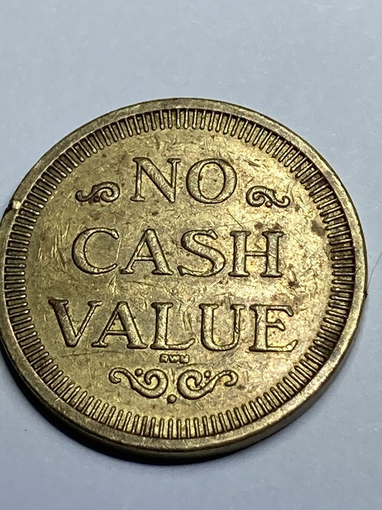 OLDER BONKERS FUN HOUSE ARCADE TOKEN PEABODY MASSACHUSETTS