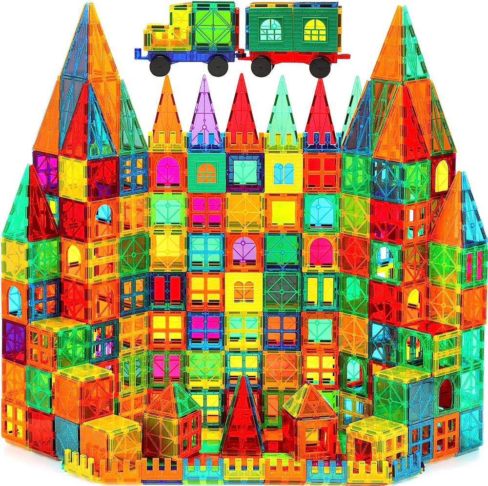 Magnetic Building Blocks Stacking STEM Educational Learning Toddler Toy 100 PCS