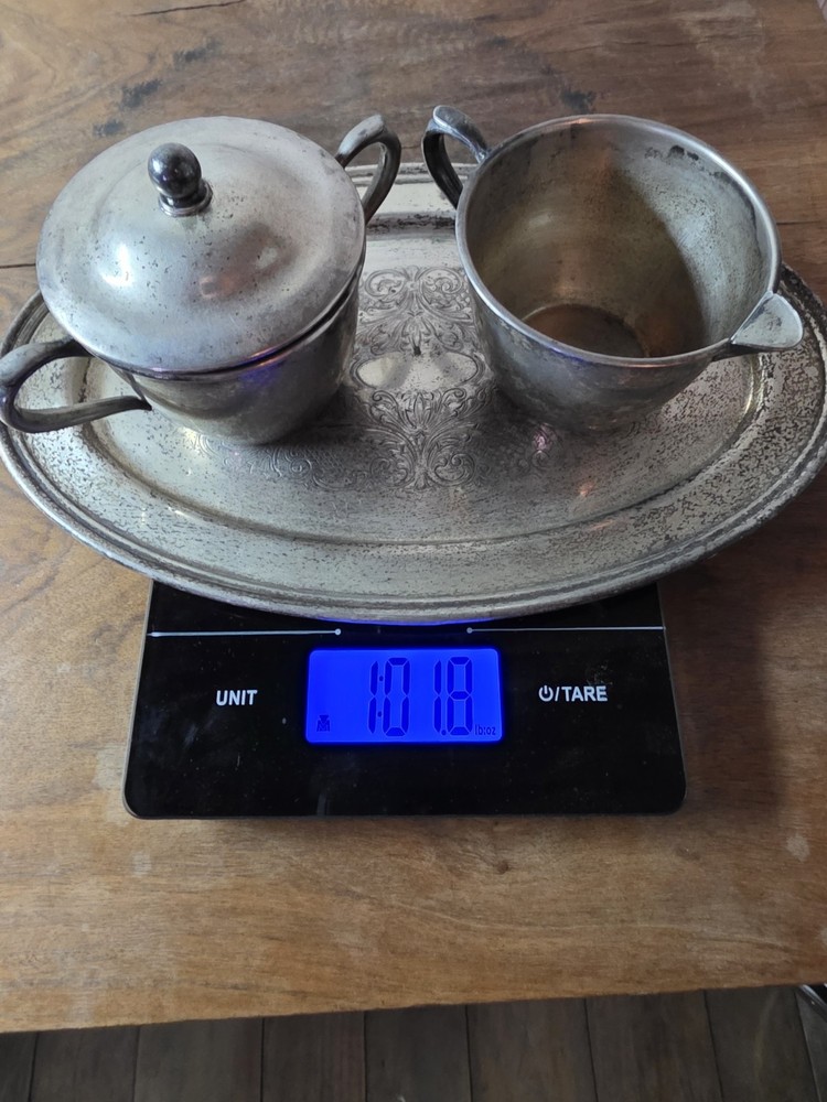 World Silver On Copper 3 Pc Set