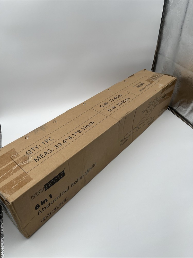 6 in 1 Abdominal Roller Machine (Pink & White)