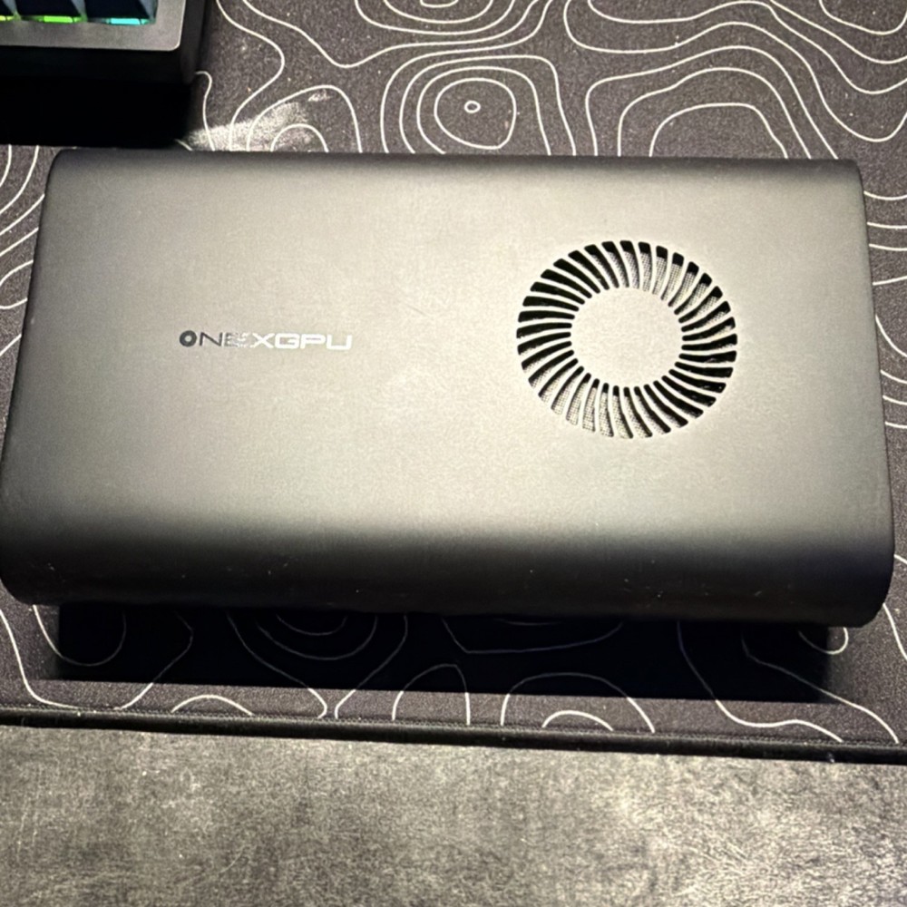 OneXGPU Model 1 External GPU Aluminum USB-C HDMI DisplayPort LAN