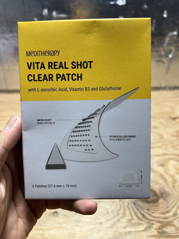 [MEDITHERAPY] Vita Real Shot Clear Patch - 1pack (6pcs)
