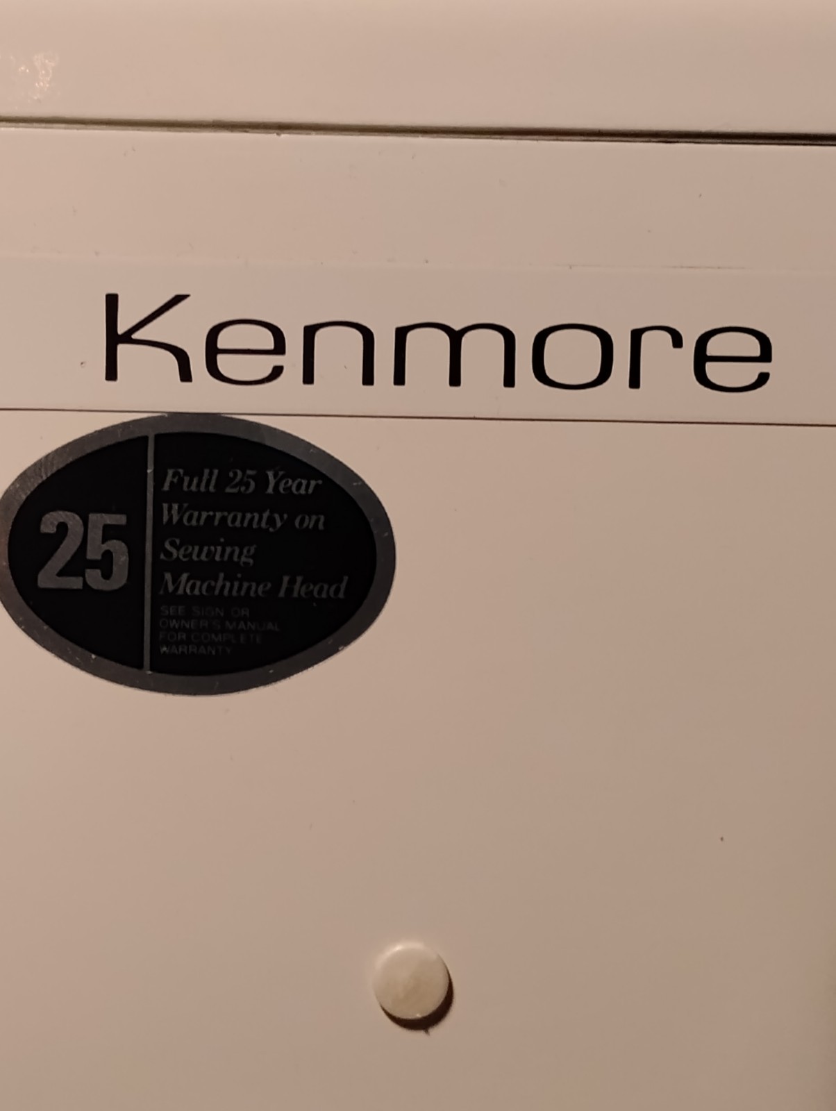 Vintage Sears/ Kenmore 158.1345 Sewing Machine