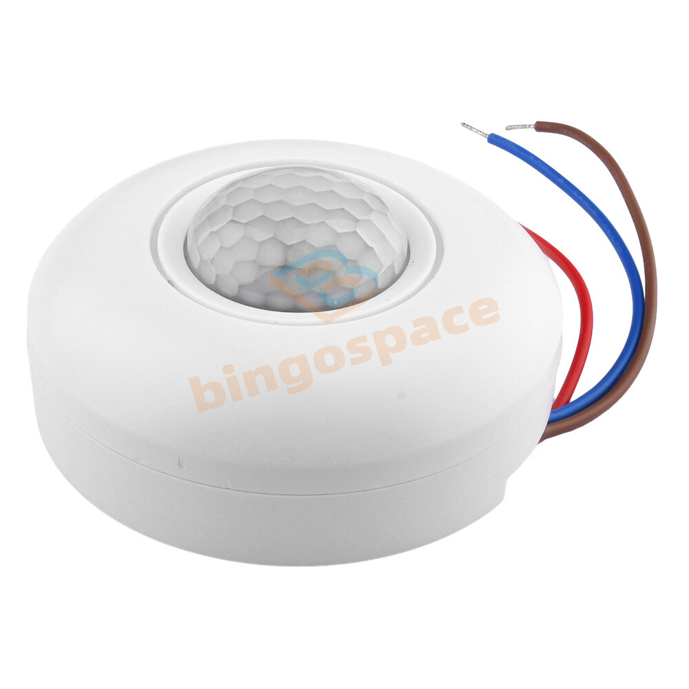 AC85-265V Infrared PIR Motion Induction Sensor Switch For LED Ceiling Light