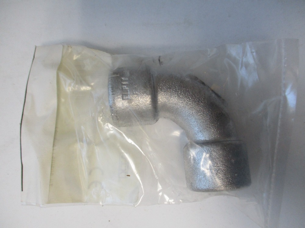 APPLETON P/N: 500054, 1/2 ALUMINUM THREADED ATX ELBOW