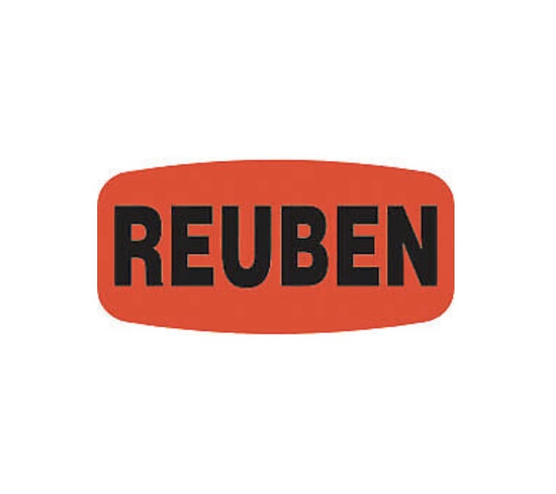 Reuben  LABELS 1000 PER ROLL GREAT STICKERS