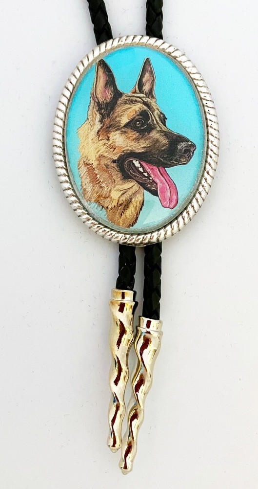 German Shepherd Dog Classic Bolo Tie