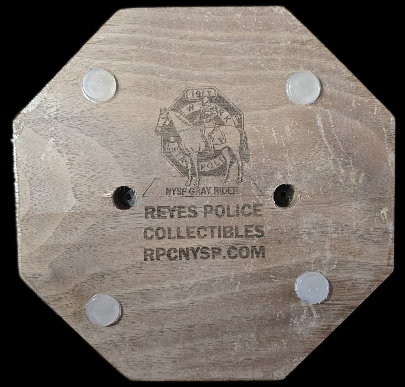 New York State Police Desk Statue