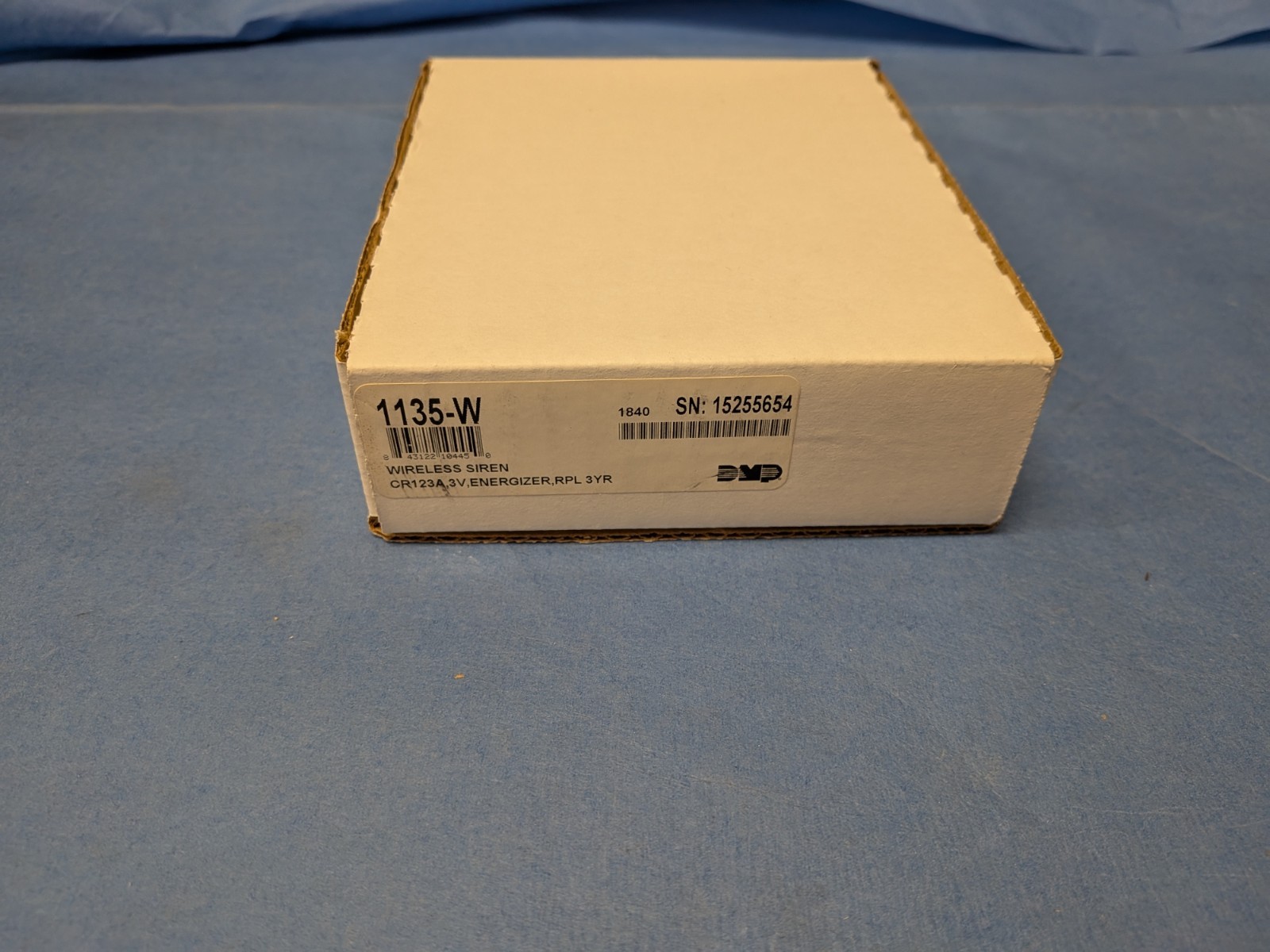 DMP 1135-W Wireless Siren for DMP Security, White. New, Open -Box. Free Shipping