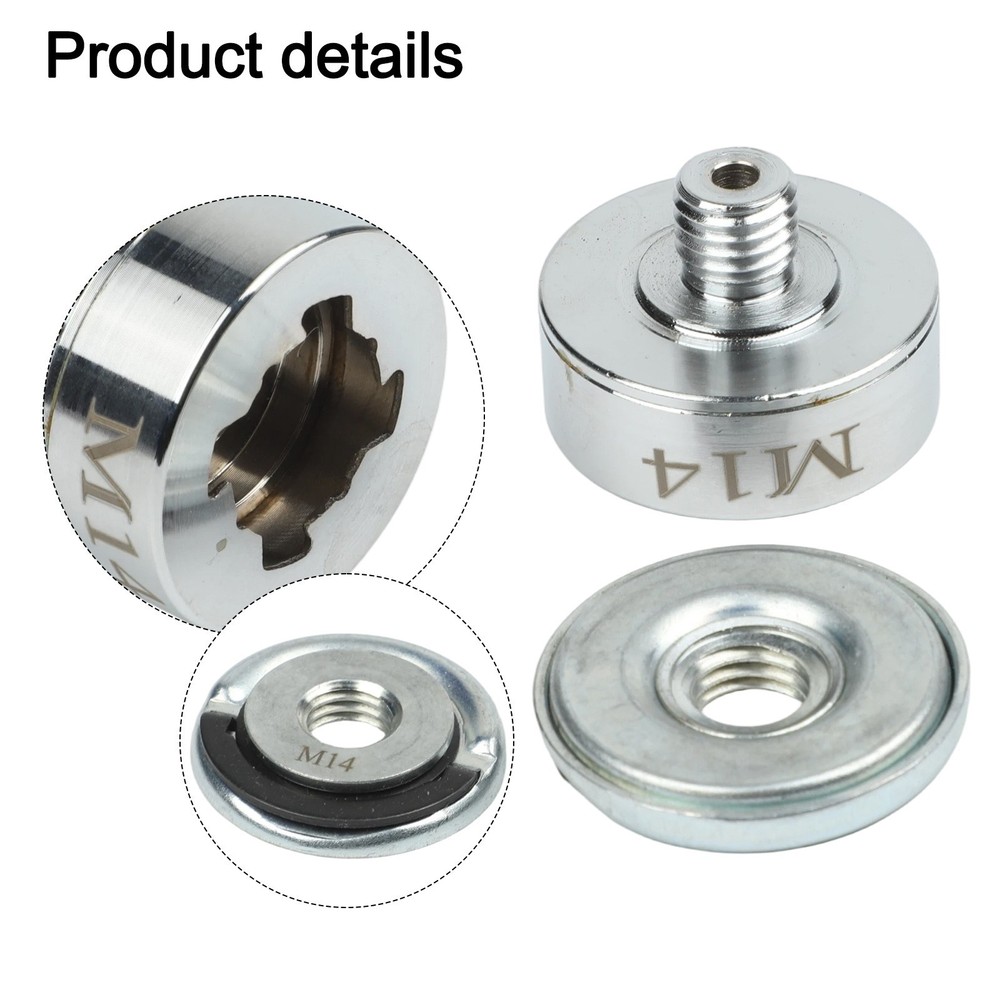 2 Piece Screw Adapter Set for Angle Grinder XLOCK Thread Compatibility