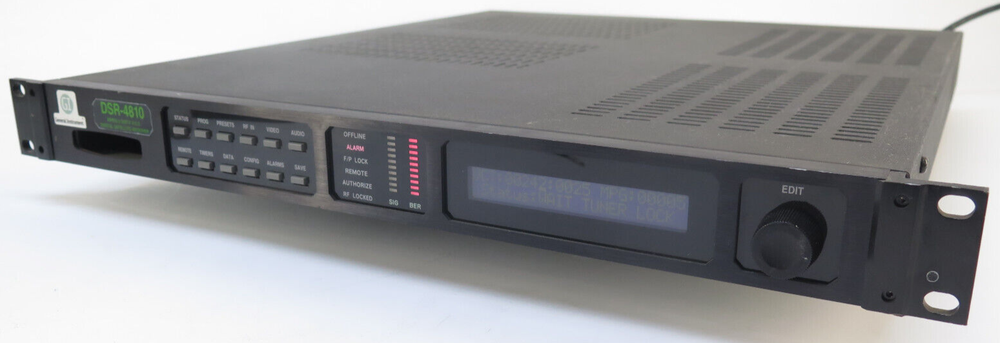General Instruments DSR-4810 MPEG-2 SDTV 4:2:2 Digital Satellite Receiver
