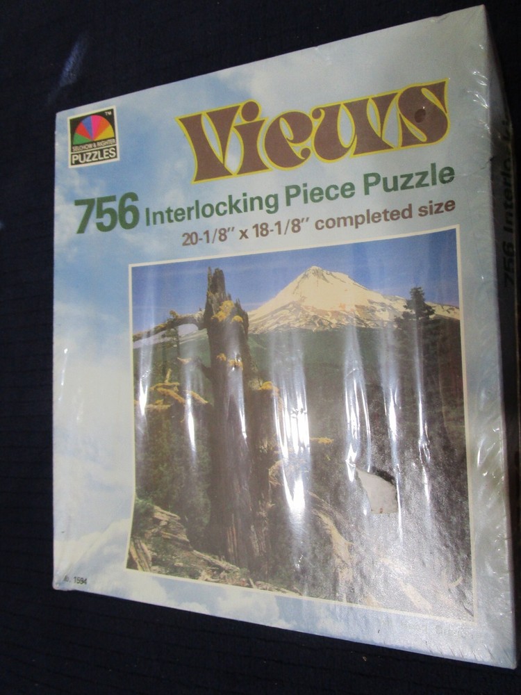 VIEWS 756 Interlocking Piece Jigsaw Puzzle #1594