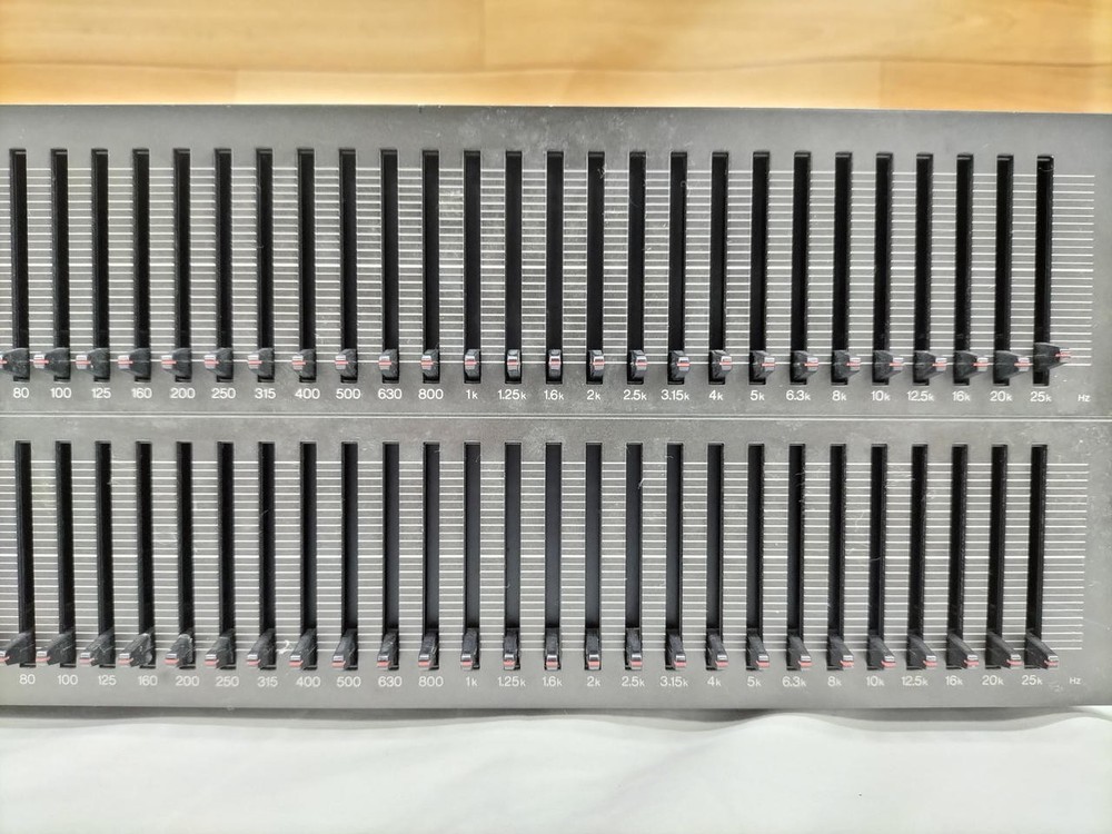 Technics SH 8065 Stereo Graphic Equalizer Black Japan