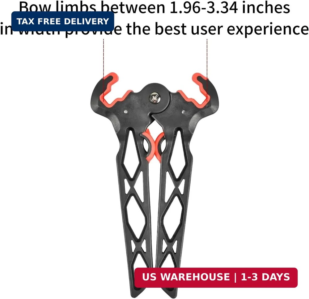 Archery Bow Stand - Bow Jack - Folding Bow Stands for Compound Bow - Removable B