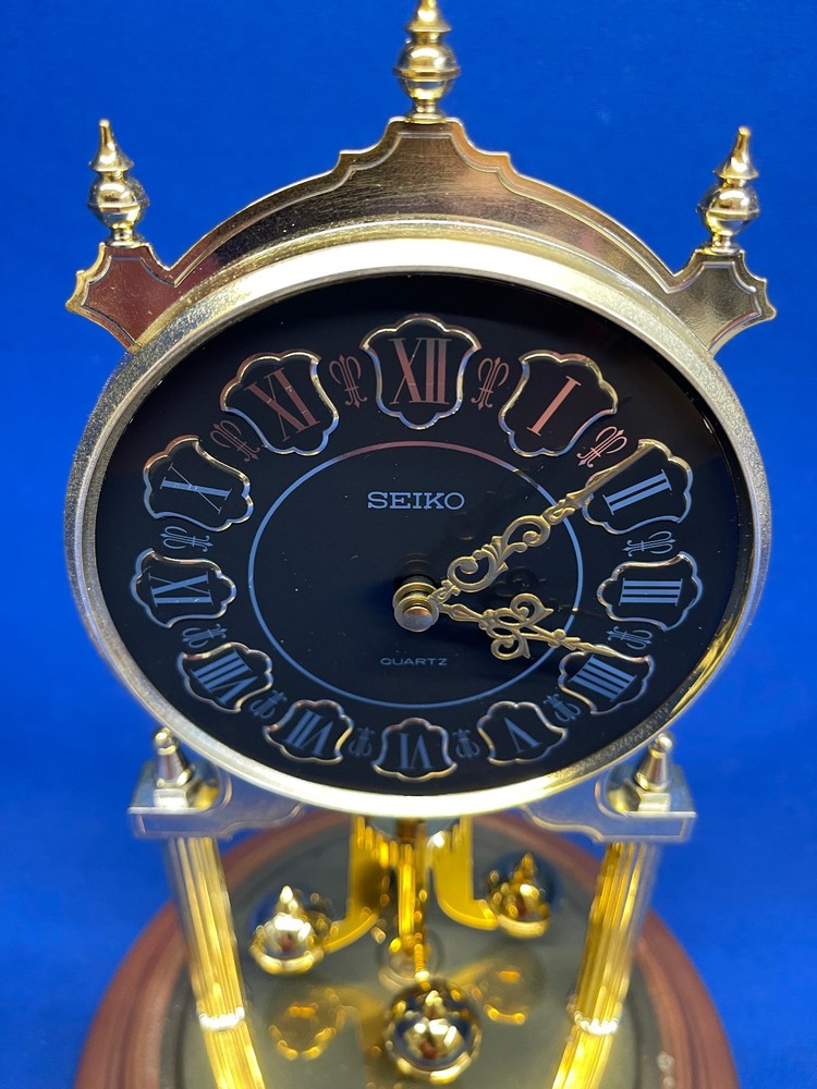 Seiko Anniversary Clock Quartz Musical Working *