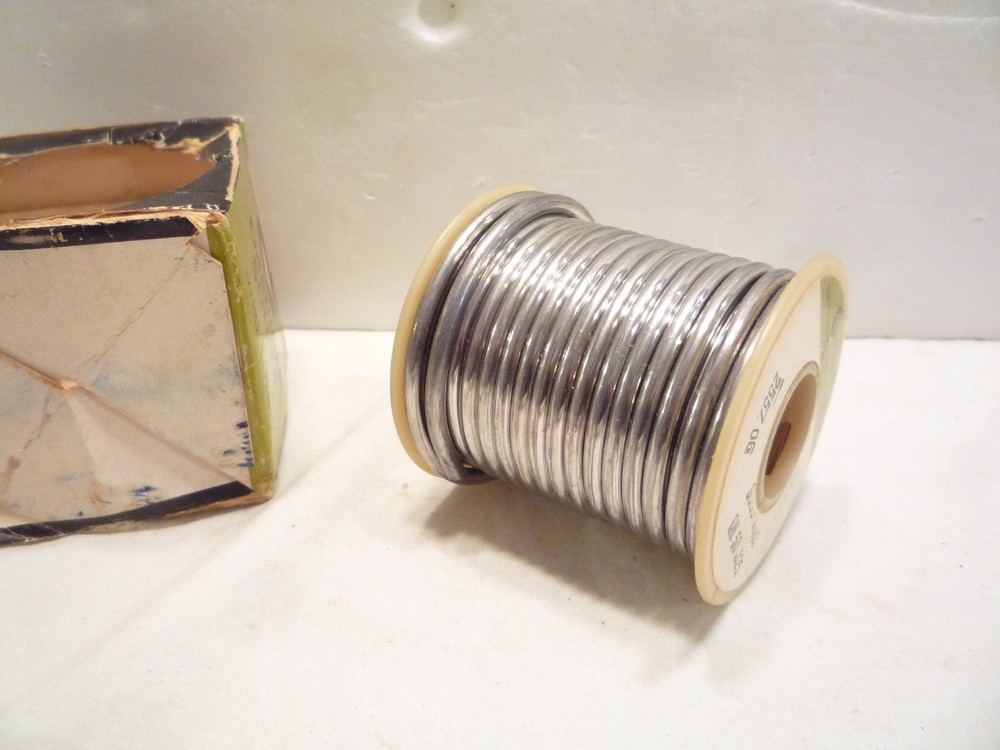 Gardiner 50% SN Solid Wire Solder 16 OZ, Solid 0.125