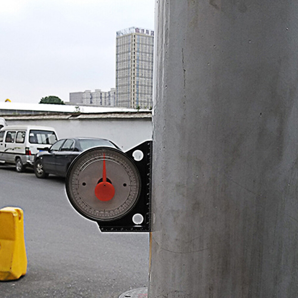2 Pcs Level Ruler Angle Measure Inclination Meter Inclinometer Tilt