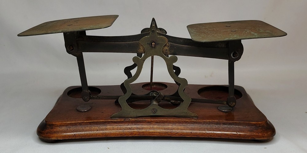 Vintage Antique Postal Scale NO WEIGHTS