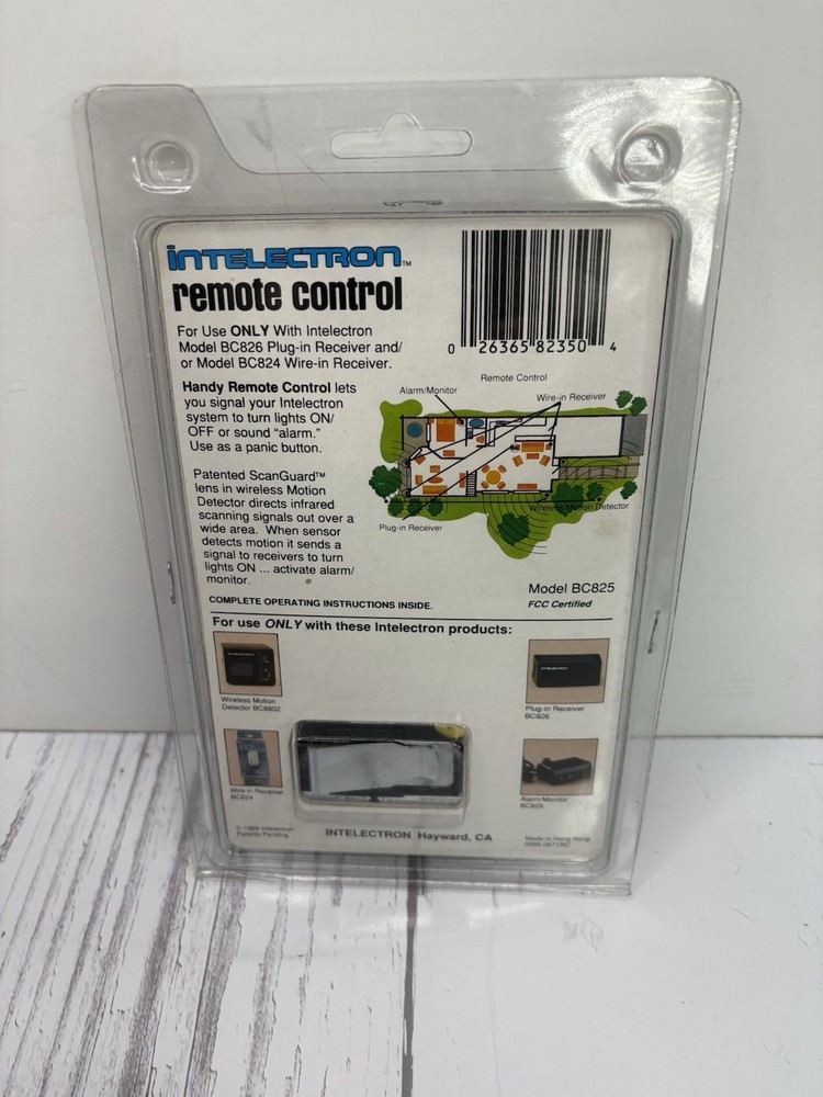 Intelectron Remote Control Model BC 824 (compatible remote receiver BC 826) NEW