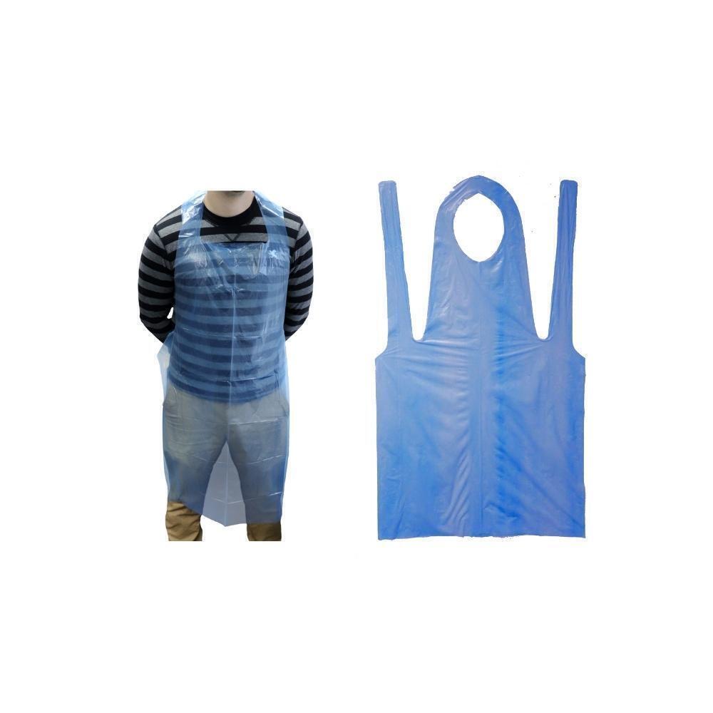 Blue Polyethylene Apron, Size: 28" x 46" - (2000 Pieces)