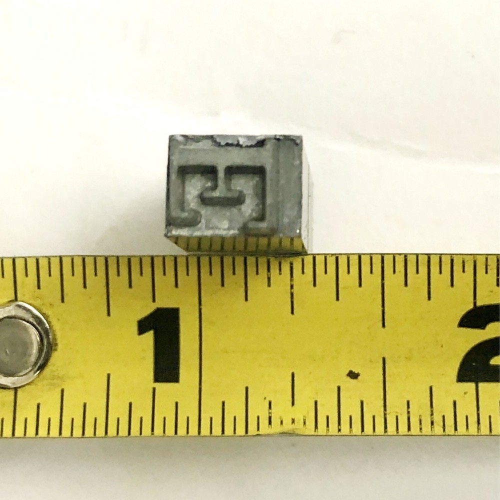 KINGSLEY KWIKPRINT STAMPING MACHINE TYPE LETTER SET numbers upper-lower case