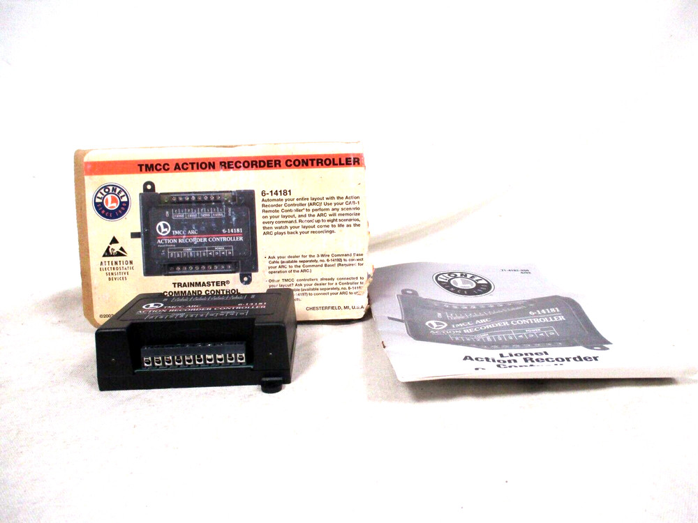 TMCC Action Recorder Controller 6-14181 Boxed B-90 (B-2)
