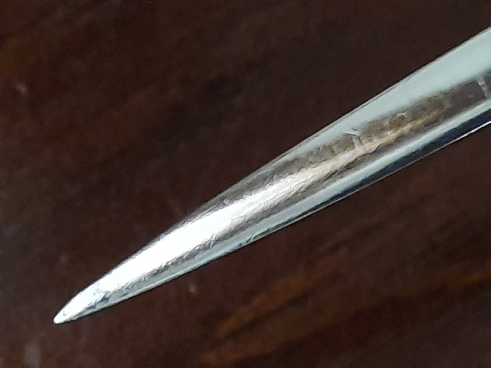 Sterling Silver Durgin Watteau Sword Letter Opener, No monogram