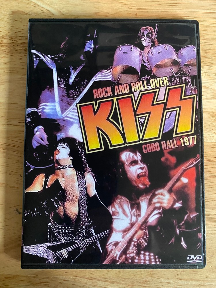 KISS - Roll Over at Cobohall 1977 DVD Live Ace Frehley Peter Criss Gene Simmons