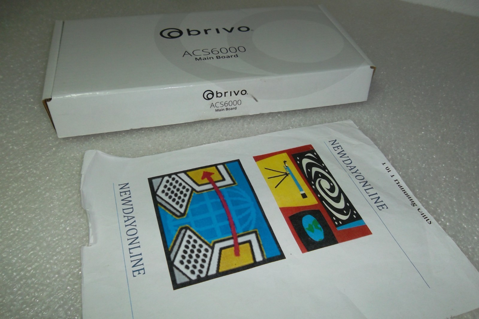 Brivo Systems ACS6000-MBE Door Access Main Control Board ACS6000-DB / ACS6000-E