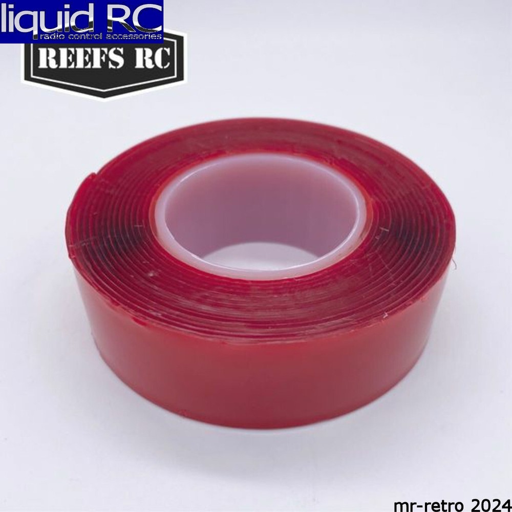 Reefs RC REEFS91 9 Long Servo Tape Double Sided Clear
