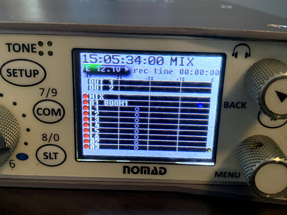 Zaxcom Nomad 10 Multitrack Recorder