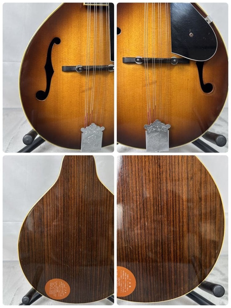 B177 KASUGA Kasuga Instruments Flat Mandolin with Hard Case