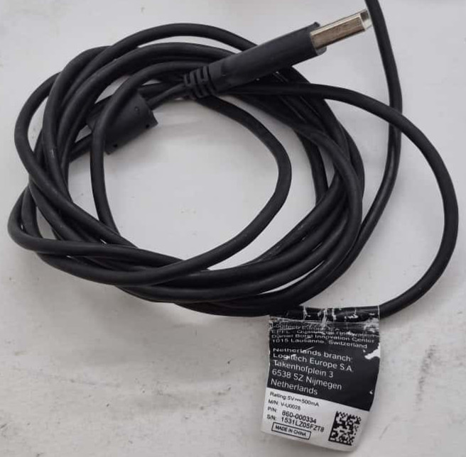 Logitech HD VU0028 USB Wired Webcam - Webcam Only