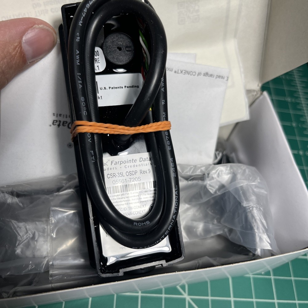 DMP CSR-35L Farpointe Data Contactless Smartcard Reader Black Rev 9