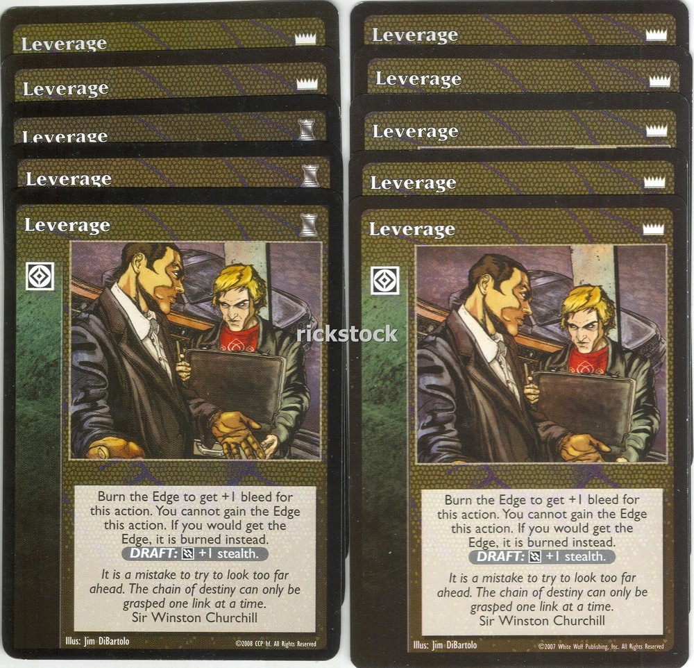 Leverage x10 KoT LotN VTES Jyhad