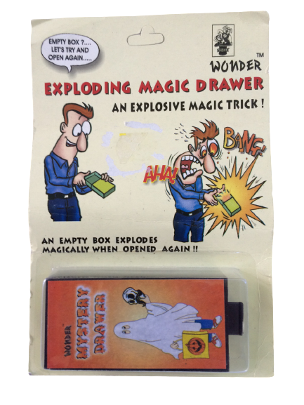 EXPLODING MAGIC DRAWER BOX Prank Magic Trick Joke Magician Gag Toy Funny Bang