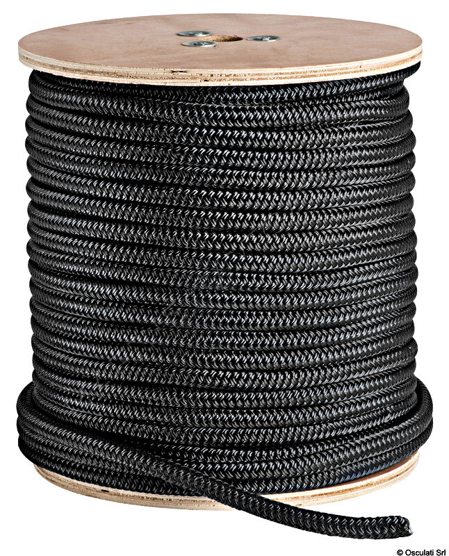 Osculati Double Braid Black 14 mm