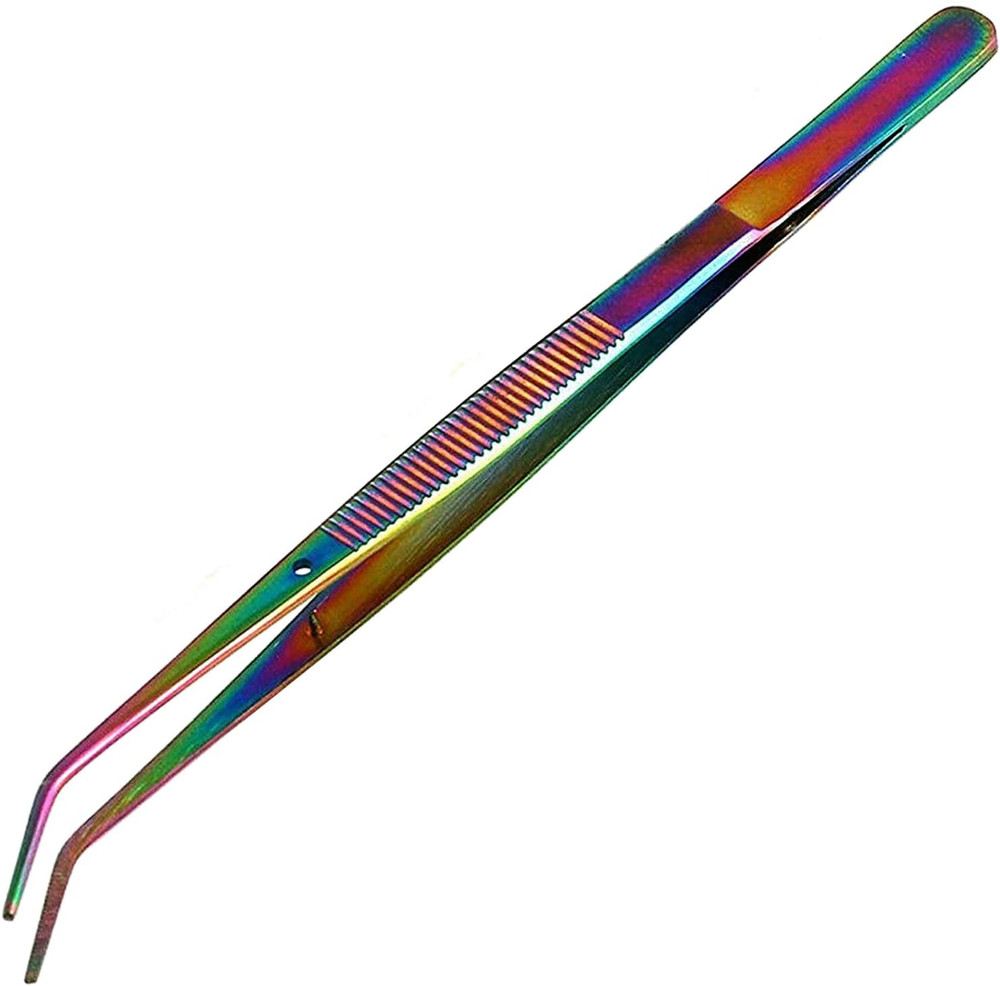 Sewing Machine Tweezers Multi Titanium Rainbow Color