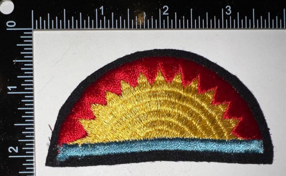 Interwar Pre Early WWII US Army 41st Infantry Division WOOL Patch