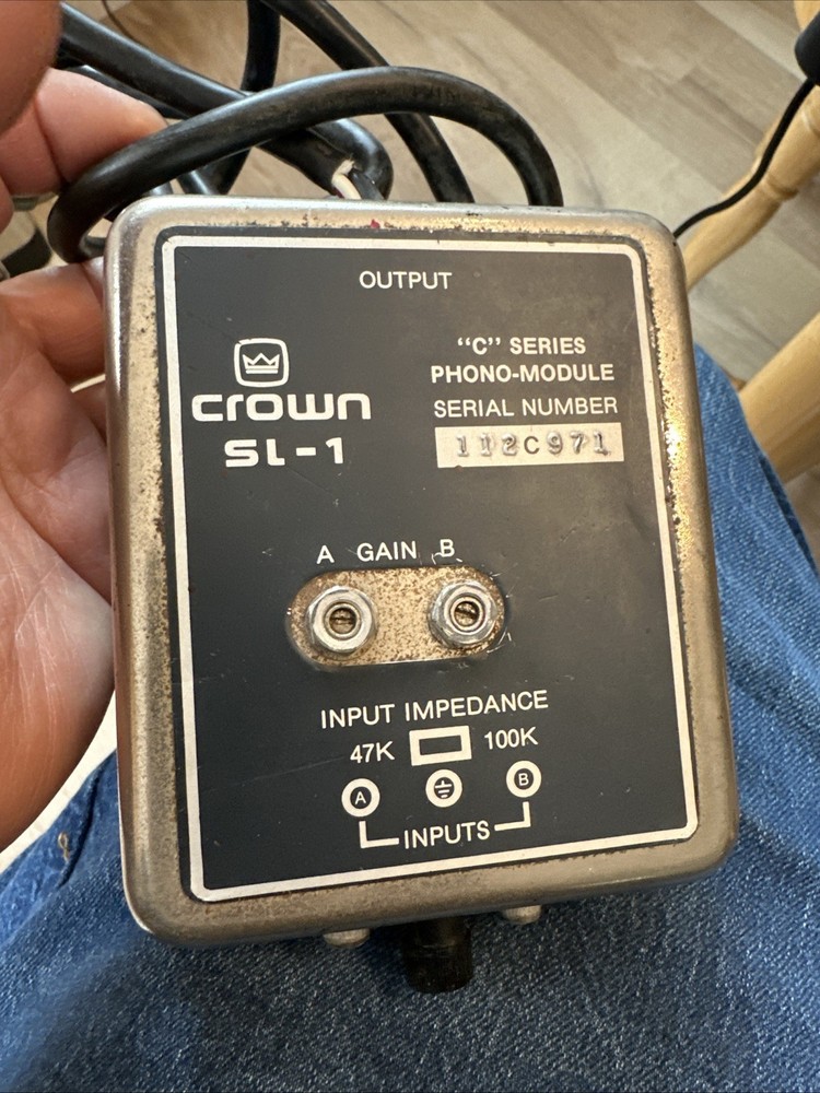 Crown SL-1 Phono Module C Series