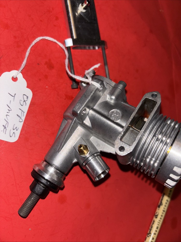 OS 35 FP C/L ENGINE WITH T-MUFFLER NICE #779
