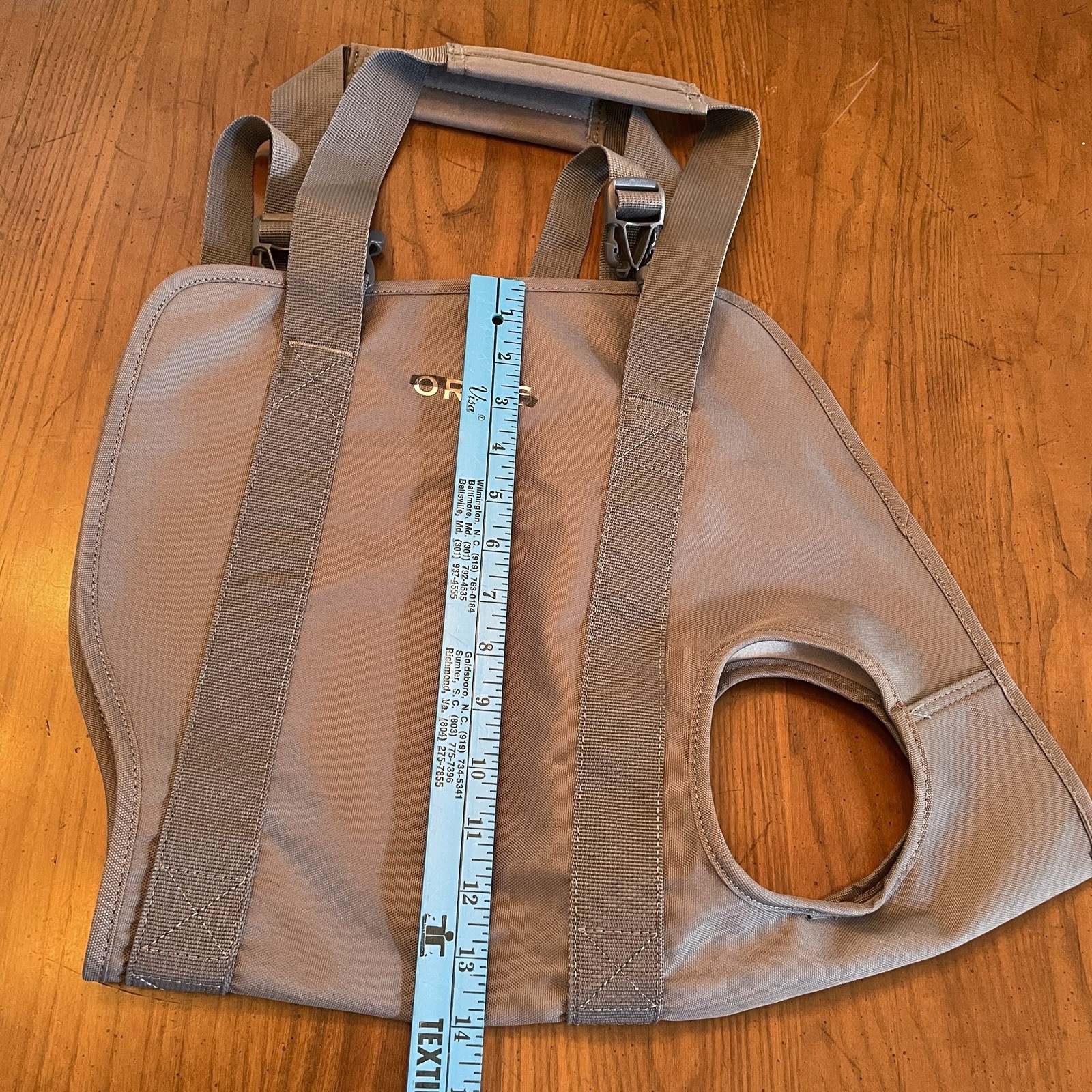 Dog Lift Support Harness Sling Large 50-75 LBS Orvis Fleece Lined Adj Fit NEW