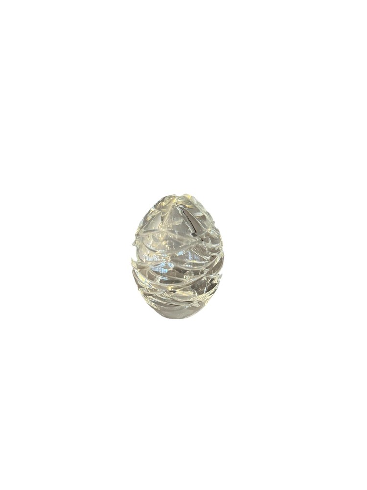 FABERGE Crystal Egg Original Box Signed And Numbered