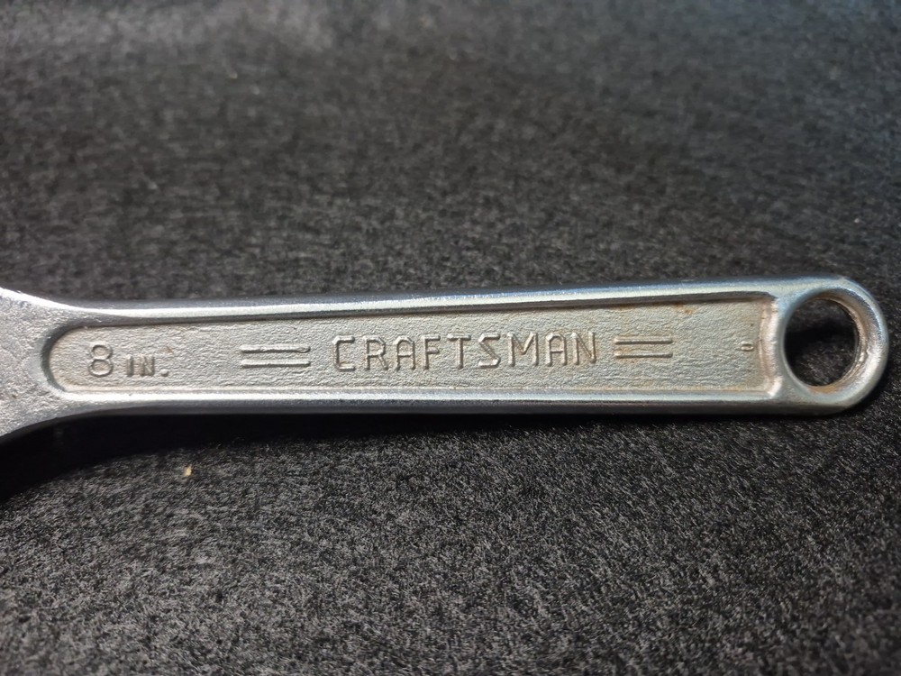 Craftsman 8" Adjustable Wrench No. 44603