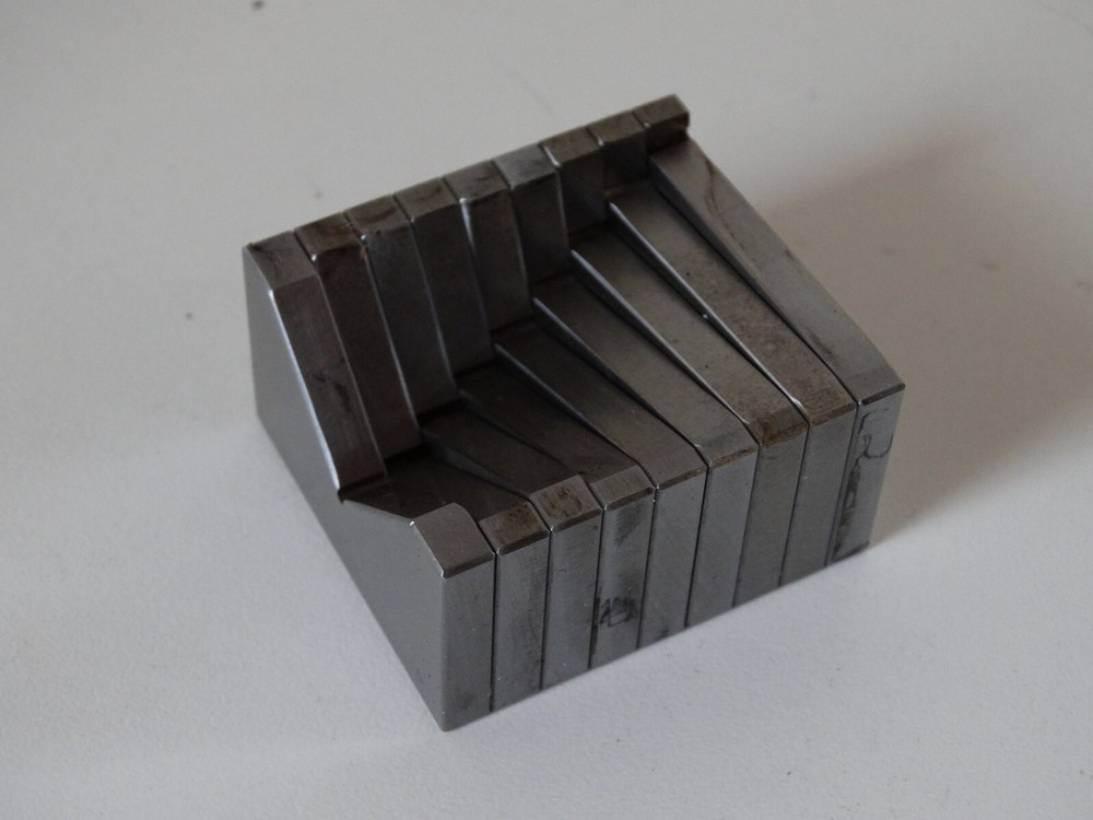 toolmaker  9- mill angle Machinist Tool Maker Surface Grinding 3/16"x1 1/2" -DB