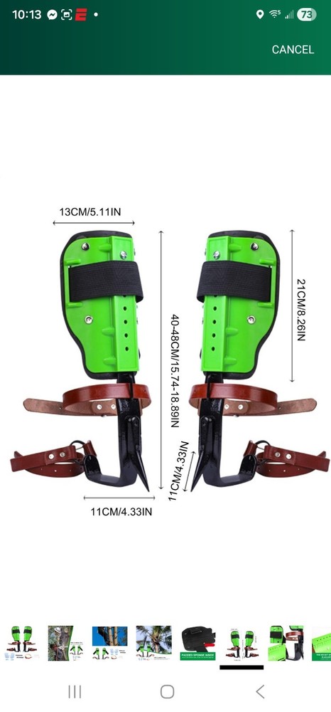 generic tree climbing spikes