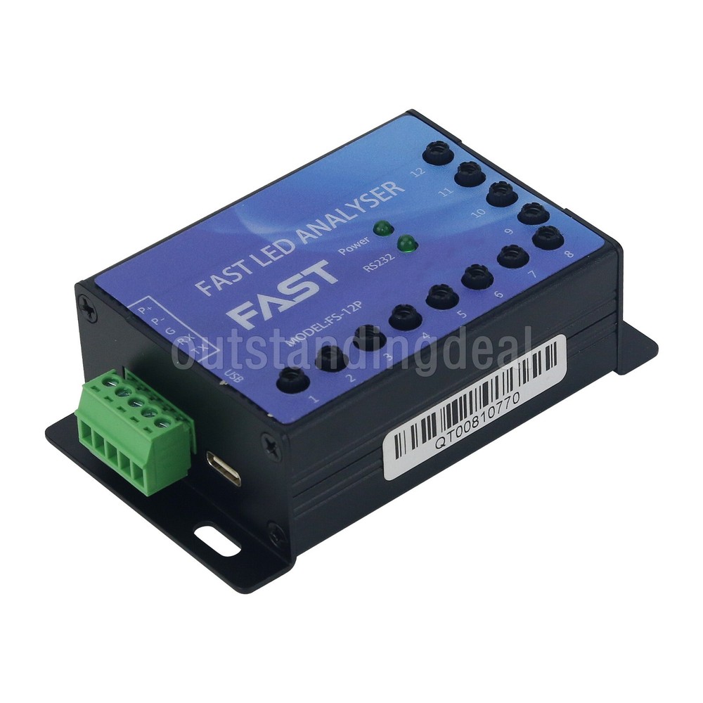 FS-12P 12-Channel High Precision Calibration Fast LED Analyzer ot25