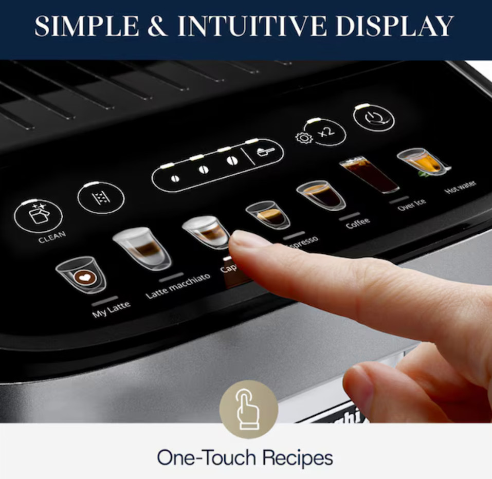 DeLonghi Magnifica Evo 7 One Touch Coffee Drinks Machine